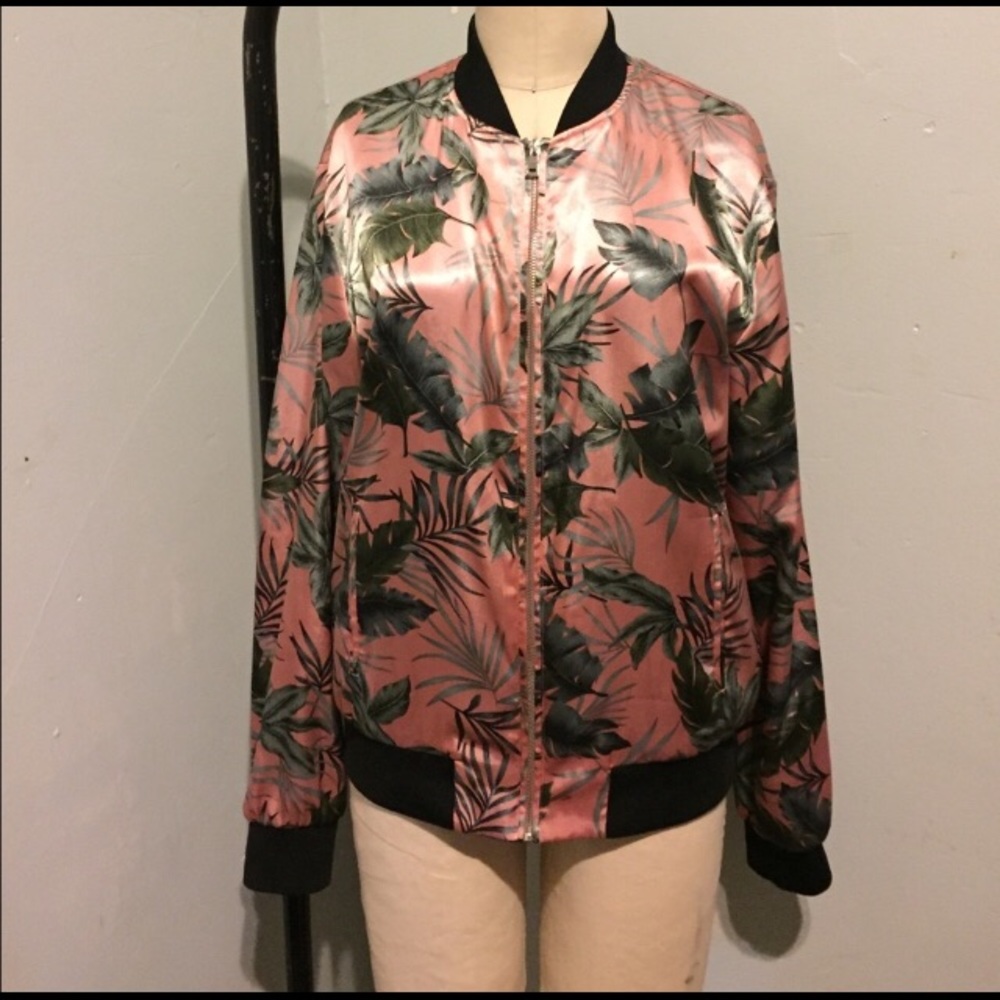 Tropical Bomber Jacket